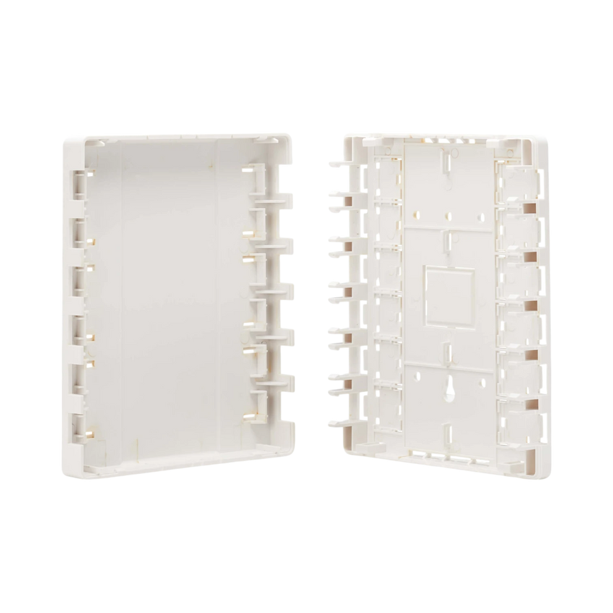 Tripp Lite Surface-Mount Box for Keystone Jacks, 12 Ports, White, TAA — Being Shipped
