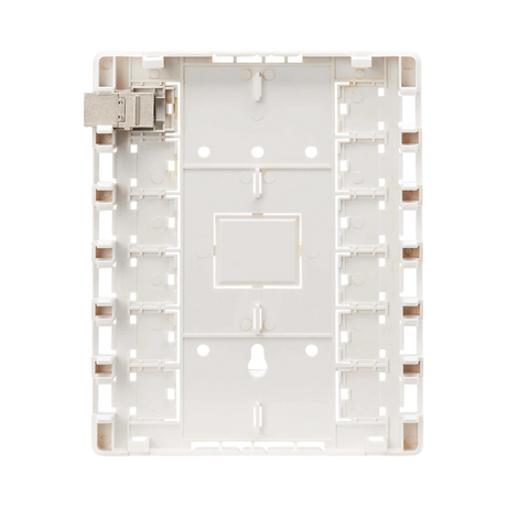 Tripp Lite Surface-Mount Box for Keystone Jacks, 12 Ports, White, TAA — Being Shipped