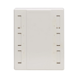 Tripp Lite Surface-Mount Box for Keystone Jacks, 12 Ports, White, TAA — Being Shipped