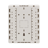 Tripp Lite Surface-Mount Box for Keystone Jacks, 12 Ports, White, TAA — Being Shipped