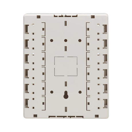 Tripp Lite Surface-Mount Box for Keystone Jacks, 12 Ports, White, TAA — Being Shipped