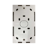 Tripp Lite Double-Gang Surface Mounting Box, UK Style, 86 x 147 x 47 mm, White, TAA — Being Shipped