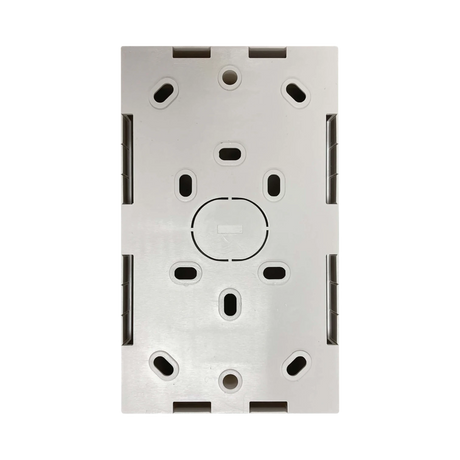 Tripp Lite Double-Gang Surface Mounting Box, UK Style, 86 x 147 x 47 mm, White, TAA — Being Shipped