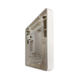 Tripp Lite 1-Port UK-Style Wall Plate, Unloaded Shuttered Module, White, TAA — Being Shipped