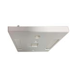 Tripp Lite 1-Port UK-Style Keystone Wall Plate, Unloaded Shuttered Module, Icon Tab, White, TAA — Being Shipped