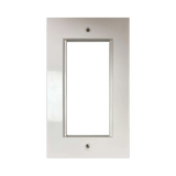 Tripp Lite Double-Gang UK-Style Gang Frame for Insert Modules, White, TAA — Being Shipped