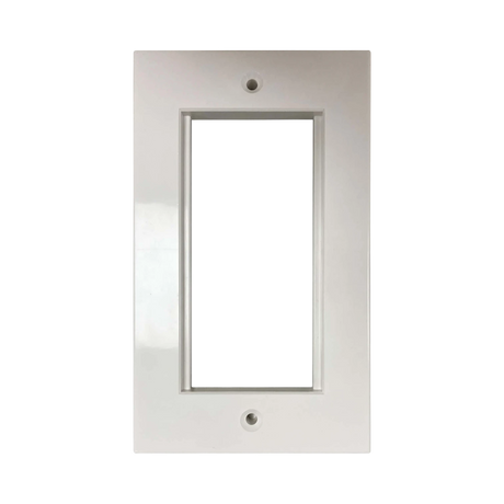 Tripp Lite Double-Gang UK-Style Gang Frame for Insert Modules, White, TAA — Being Shipped