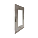 Tripp Lite Double-Gang UK-Style Gang Frame for Insert Modules, White, TAA — Being Shipped