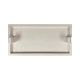 Tripp Lite Blank Snap-In Insert, UK Style, 25 x 50 mm, White — Being Shipped