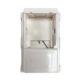 Tripp Lite UK-Style 6C-Type Unloaded Shuttered Module, White, TAA — Being Shipped