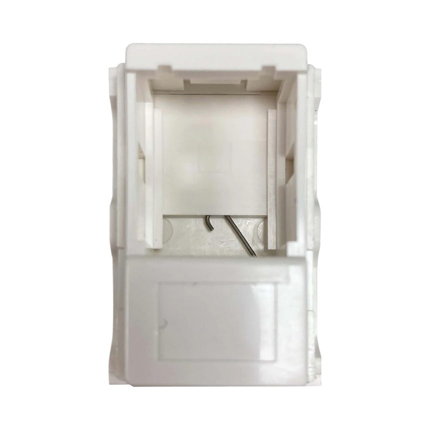 Tripp Lite UK-Style 6C-Type Unloaded Shuttered Module, White, TAA — Being Shipped