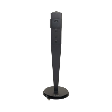 Tripp Lite Safe-IT 5-Port Mobile Power Tower and USB Charging Station - USB-C 60W, 4x USB-A, 6x 5-15R, Wireless Charging, 1000 Joules, 10 ft. Cord, Antimicrobial Protection — Being Shipped