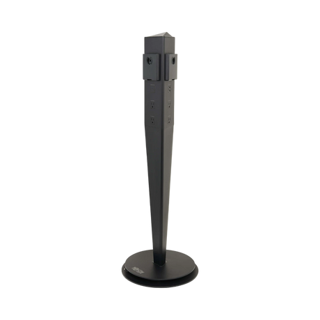 Tripp Lite Safe-IT 5-Port Mobile Power Tower and USB Charging Station - USB-C 60W, 4x USB-A, 6x 5-15R, Wireless Charging, 1000 Joules, 10 ft. Cord, Antimicrobial Protection — Being Shipped