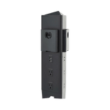 Tripp Lite Safe-IT 5-Port Mobile Power Tower and USB Charging Station - USB-C 60W, 4x USB-A, 6x 5-15R, Wireless Charging, 1000 Joules, 10 ft. Cord, Antimicrobial Protection — Being Shipped