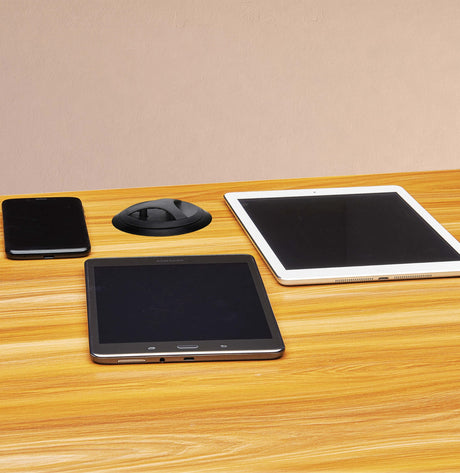 Tripp Lite Power It! 2-Outlet Pop-Up Power and Charging Dock, 2x USB-A, 6 ft. Cord, Antimicrobial Protection, Black — Being Shipped