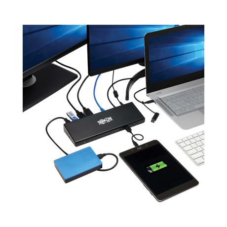 Tripp Lite 5K/4K Display 85W PD 14 Ports USB-C Dock Dual — Being Shipped
