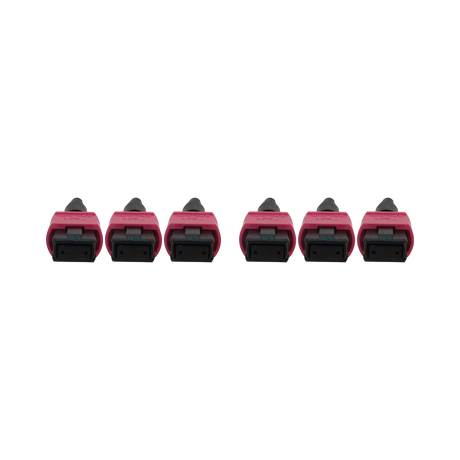 Tripp Lite 40/100/400G Multimode 50/125 OM4 Fiber Optic Cable (3x8F MTP/MPO-PC F/F), LSZH, Magenta, 30 m (98.4 ft.) — Being Shipped