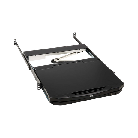 Tripp Lite 1U Rack-Mount Short-Depth HDMI KVM Console with 18.5 in. LCD, TAA — Being Shipped