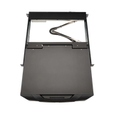 Tripp Lite 1U Rack-Mount Short-Depth HDMI KVM Console with 18.5 in. LCD, TAA — Being Shipped