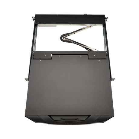 Tripp Lite 1U Rack-Mount Short-Depth HDMI KVM Console with 18.5 in. LCD, TAA — Being Shipped