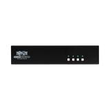 Tripp Lite Secure KVM Switch, 4-Port, Dual Head, DisplayPort to DisplayPort, 4K, NIAP PP4.0, Audio, TAA — Being Shipped