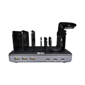 Tripp Lite 120W Multi-Device Charging Station, 60W USB-C, 2x 20W USB-C, and 3x USB-A Ports for Smartphone, Tablet and Apple Watch with Storage — Being Shipped