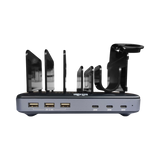 Tripp Lite 120W Multi-Device Charging Station, 60W USB-C, 2x 20W USB-C, and 3x USB-A Ports for Smartphone, Tablet and Apple Watch with Storage — Being Shipped