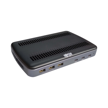 Tripp Lite 120W Multi-Device Charging Station, 60W USB-C, 2x 20W USB-C, and 3x USB-A Ports for Smartphone, Tablet and Apple Watch with Storage — Being Shipped