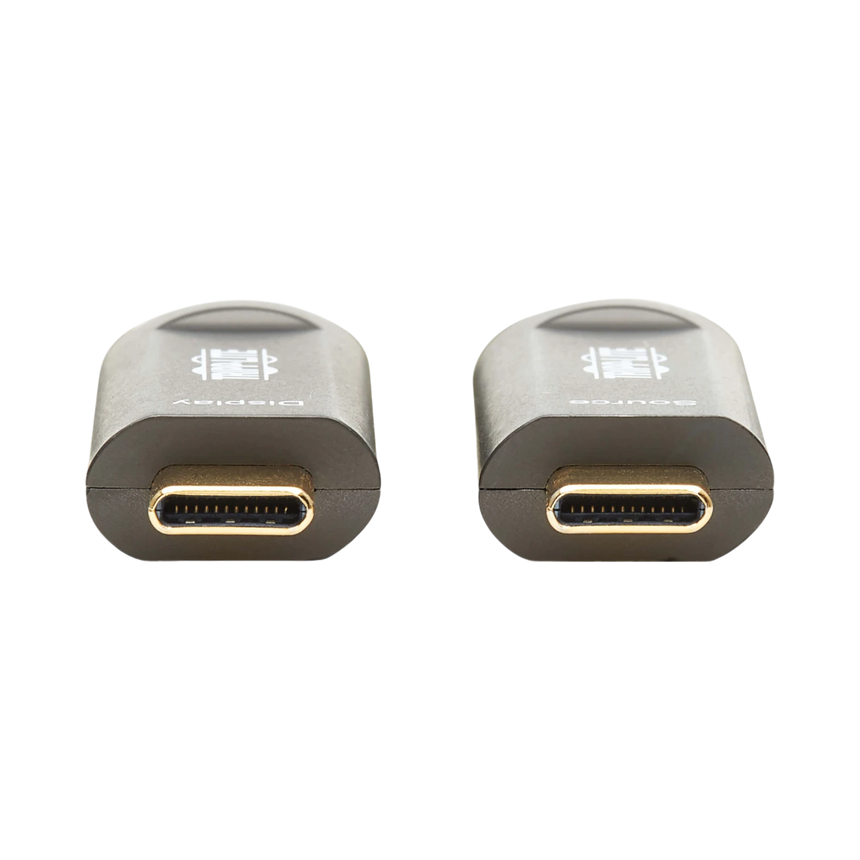 Tripp Lite USB-C to USB-C Plenum-Rated Fiber Active Optical Cable (AOC), 4K 60 Hz, HDR, 4:4:4, M/M, Black, 10 m (33 ft.) — Being Shipped