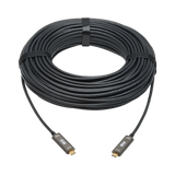 Tripp Lite USB-C to USB-C Plenum-Rated Fiber Active Optical Cable (AOC), 4K 60 Hz, HDR, 4:4:4, M/M, Black, 30 m (98 ft.) — Being Shipped