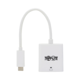 Tripp Lite USB-C to HDMI Adapter (M/F), 8K, HDR, 4:4:4, HDCP 2.3, White — Being Shipped