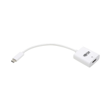 Tripp Lite USB-C to HDMI Adapter (M/F), 8K, HDR, 4:4:4, HDCP 2.3, White — Being Shipped