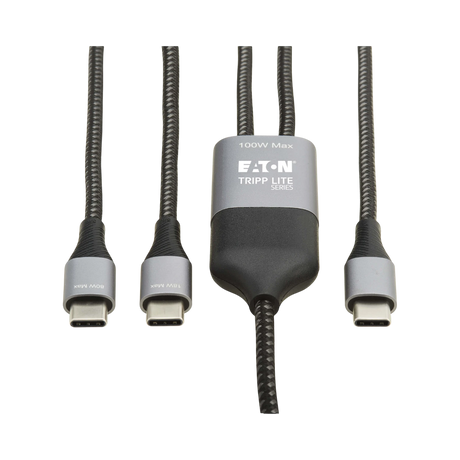 Tripp Lite 100W 6ft USB-C 2-in-1 Charging Cable — Being Shipped