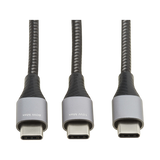 Tripp Lite 100W 6ft USB-C 2-in-1 Charging Cable — Being Shipped