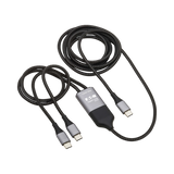 Tripp Lite 100W 6ft USB-C 2-in-1 Charging Cable — Being Shipped