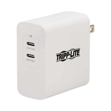 Tripp Lite Dual-Port 70W USB-C Wall Charger (White) — Being Shipped