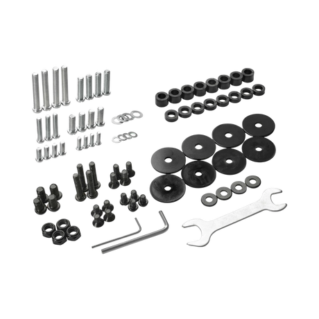 Tripp Lite Premier Rolling TV Cart for 32" to 55" Displays, Black Glass Base and Shelf, Locking Casters — Being Shipped