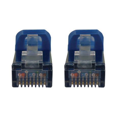 Tripp Lite Cat6a 10G Snagless Shielded Slim STP Ethernet Cable (RJ45 M/M), PoE, Blue, 15 ft. (4.6 m) — Being Shipped