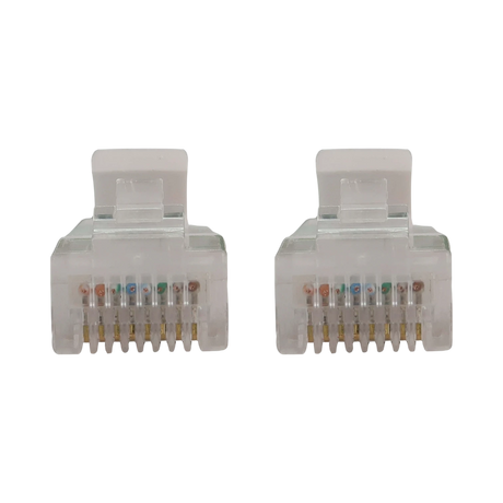Tripp Lite Cat6a 10G Snagless Molded Slim UTP Ethernet Cable (RJ45 M/M), PoE, White, 5 ft. (1.5 m) — Being Shipped
