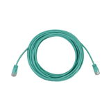 Tripp Lite Cat6a 10G Snagless Molded Slim UTP Ethernet Cable (RJ45 M/M), PoE, Aqua, 25 ft. (7.6 m) — Being Shipped