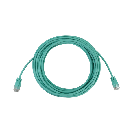 Tripp Lite Cat6a 10G Snagless Molded Slim UTP Ethernet Cable (RJ45 M/M), PoE, Aqua, 25 ft. (7.6 m) — Being Shipped