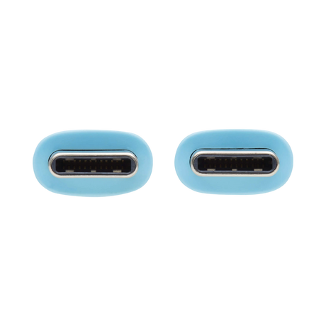 Tripp Lite Safe-IT USB-C Antibacterial 6 ft Cable Light Blue — Being Shipped