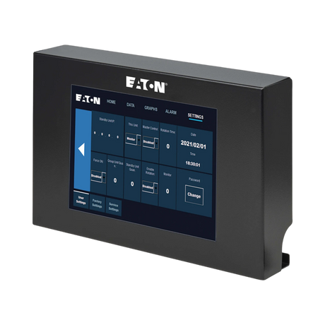 Eaton Mounting Bracket for SRCOOL3KTP Top-of-Rack Air Conditioner’s Touchscreen LCD — Being Shipped