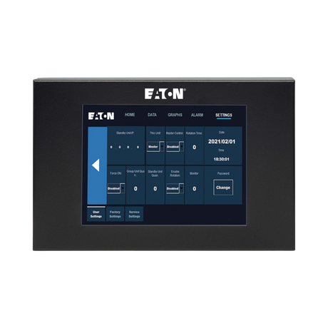 Eaton Mounting Bracket for SRCOOL3KTP Top-of-Rack Air Conditioner’s Touchscreen LCD — Being Shipped