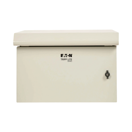 Tripp Lite SmartRack Industrial Enclosure, NEMA 3R, Wall Mount, Metal, Locking, Fan With Thermal Switch, 20.5 in. Depth, 6U, Gray — Being Shipped