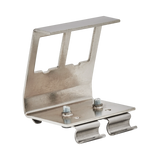 Tripp Lite 2-Port Metal DIN-Rail Mounting Module for Snap-In Keystone Jacks and Couplers, Silver, TAA — Being Shipped