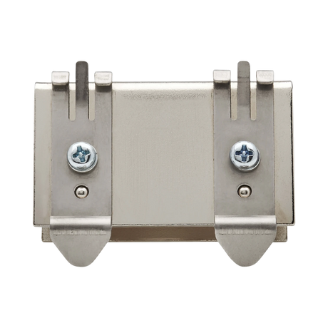 Tripp Lite 3-Port Metal DIN-Rail Mounting Module for Snap-In Keystone Jacks and Couplers, Silver, TAA — Being Shipped