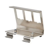 Tripp Lite 3-Port Metal DIN-Rail Mounting Module for Snap-In Keystone Jacks and Couplers, Silver, TAA — Being Shipped