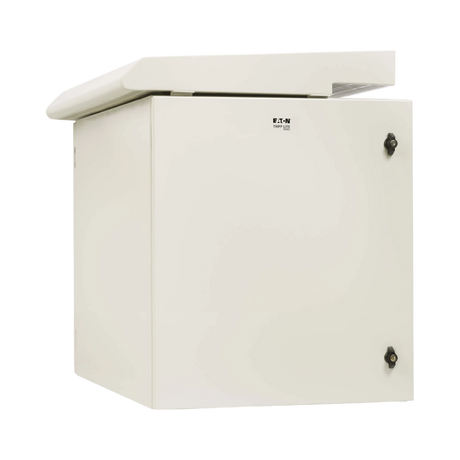 Tripp Lite SmartRack Industrial Enclosure, NEMA 3R, Wall Mount, Heavy-Duty Metal, Locking, Fan With Thermal Switch, 32.5 in. Depth, 12U, Gray — Being Shipped