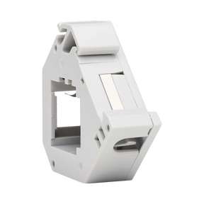 Tripp Lite DIN-Rail Mounting Enclosure Module for Snap-In Keystone Jacks and Couplers, Left Cover, TAA — Being Shipped